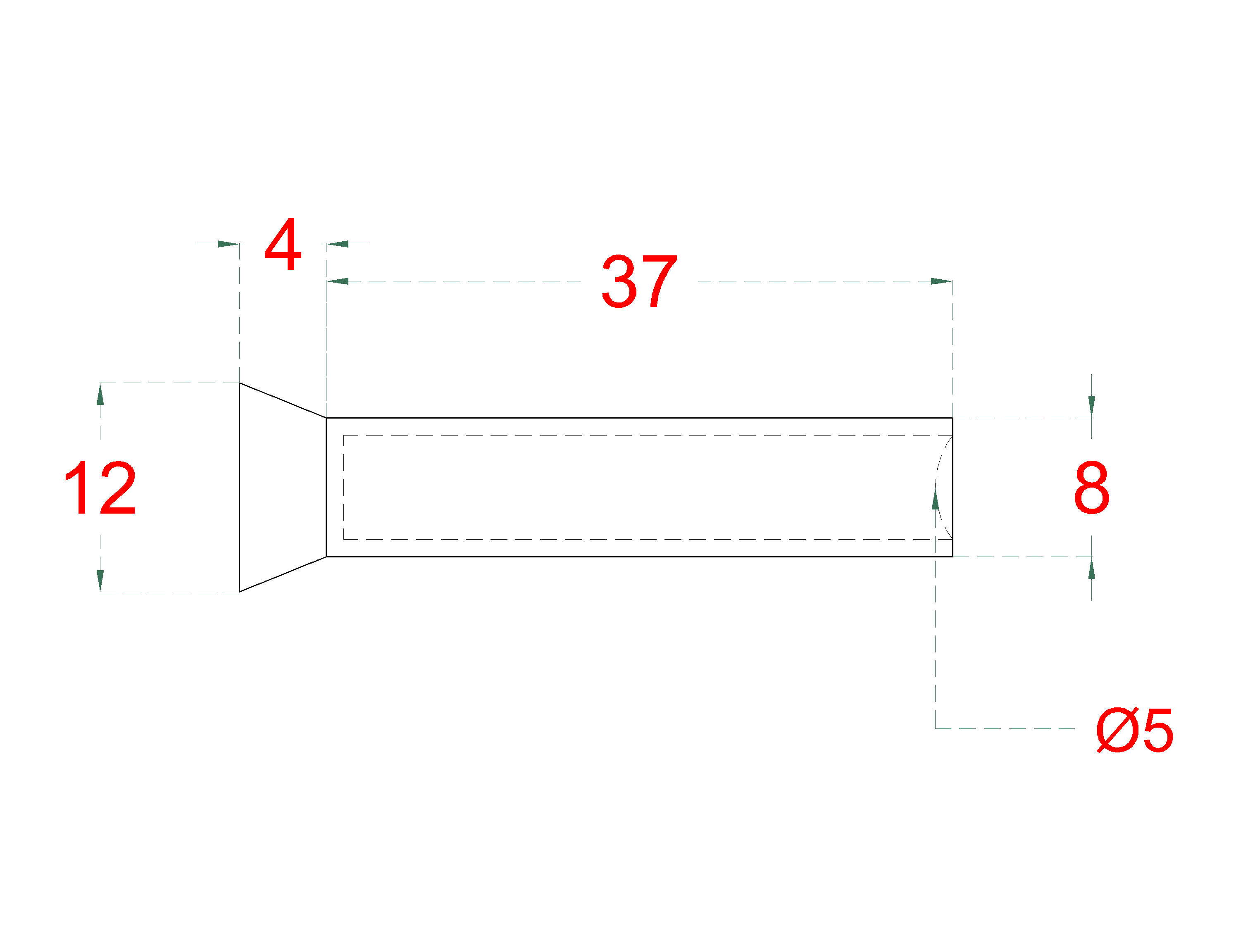 Lepicí úchyt pro nerezové lanko o5mm, broušená nerez K320/AISI304 (2)