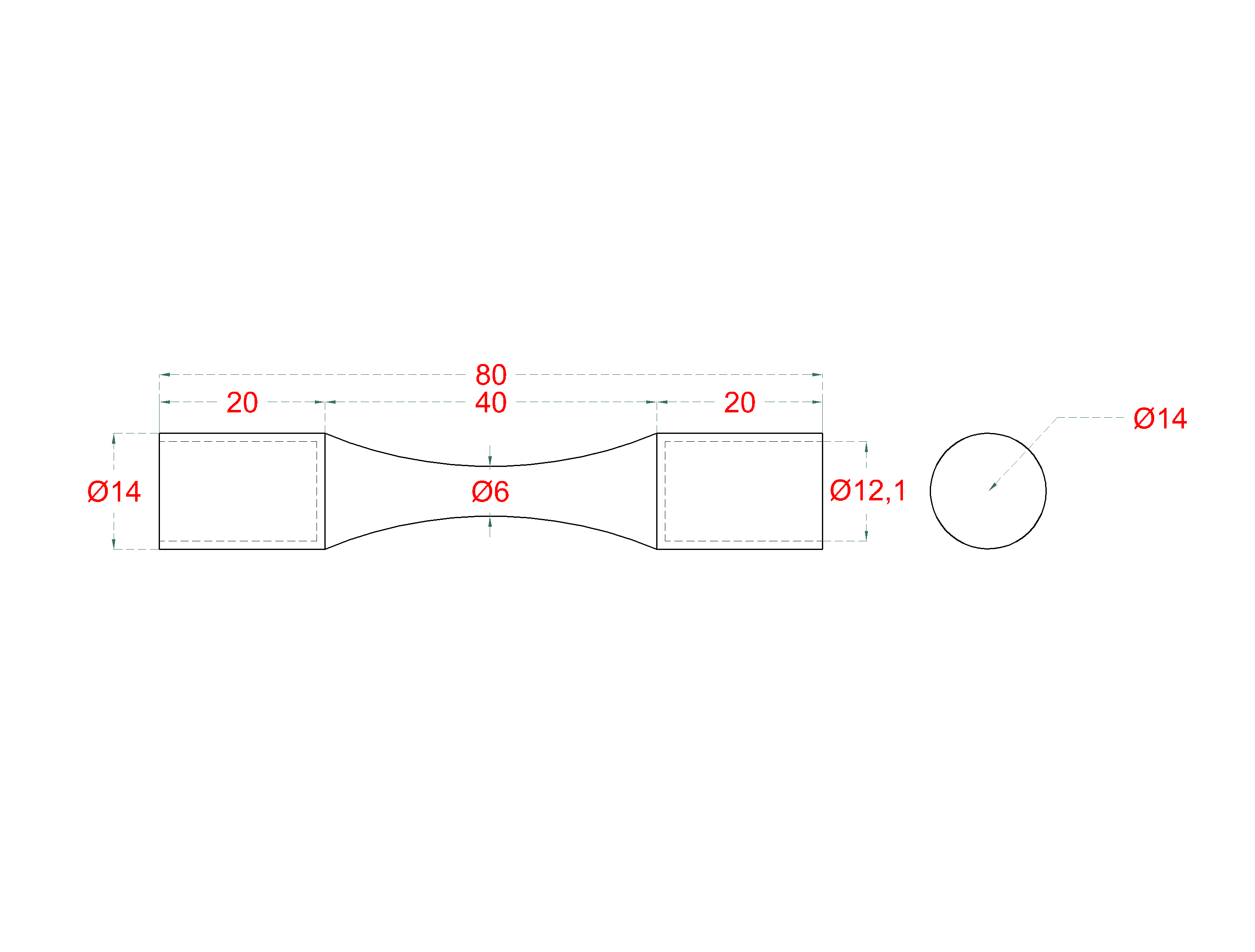 Spoj na ohnutí ø 12 mm (L: 80 mm), leštěná nerez /AISI304