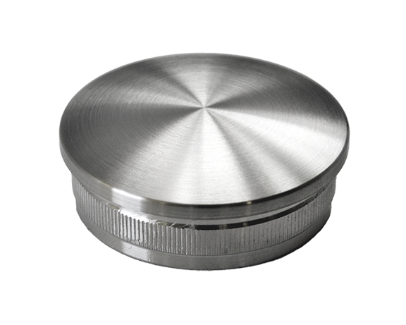 Ukončení na trubku o 42.4mm, broušená nerez K320 / AISI304