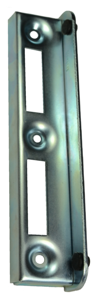 doraz pro branku z profilu 30x30mm, 197x30x40 mm, pravý / levý, pozinkovaný povrch