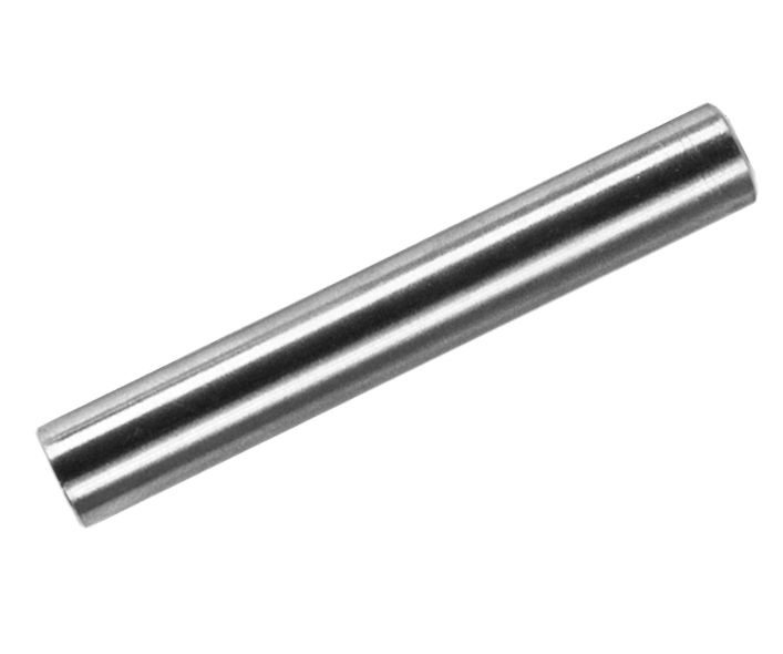 Čep (vnitřní závity M6, ø 12mm, L: 80mm), broušená nerez K320 / AISI304