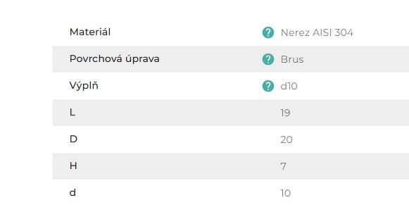 Záslepka výplně k zábradlím (1)