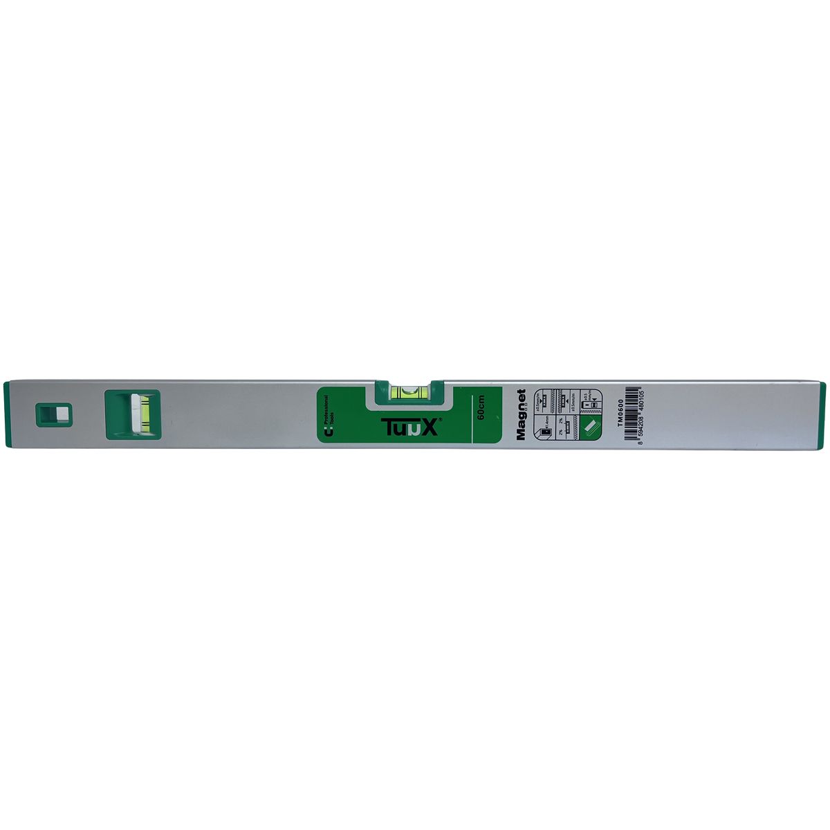 Vodováha Tuux magnet 80 cm